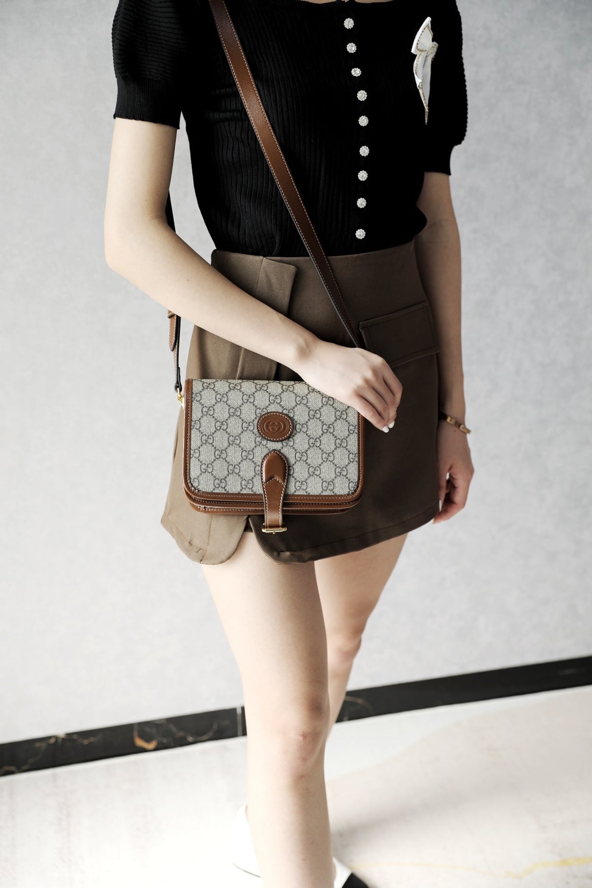Gucci GG Retro Small Messenger Bag – 671620